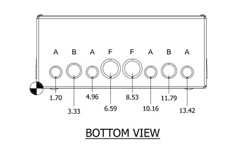 electrical boxes 1-1 4 knockouts|electrical box knockout sizes chart.